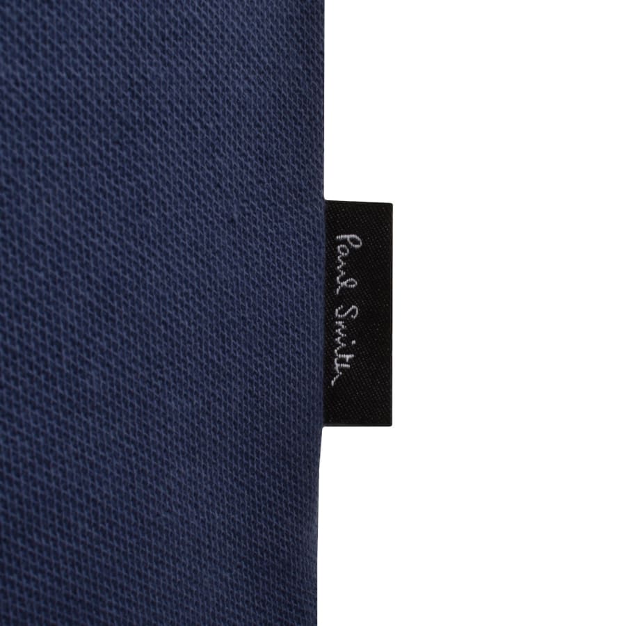 Image number 3 for Paul Smith Button Through Polo T Shirt Blue