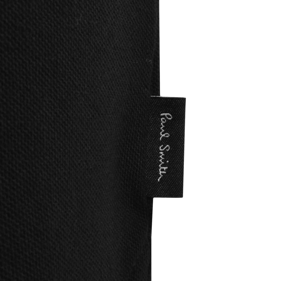 Image number 3 for Paul Smith Regular Fit Zip Polo Black