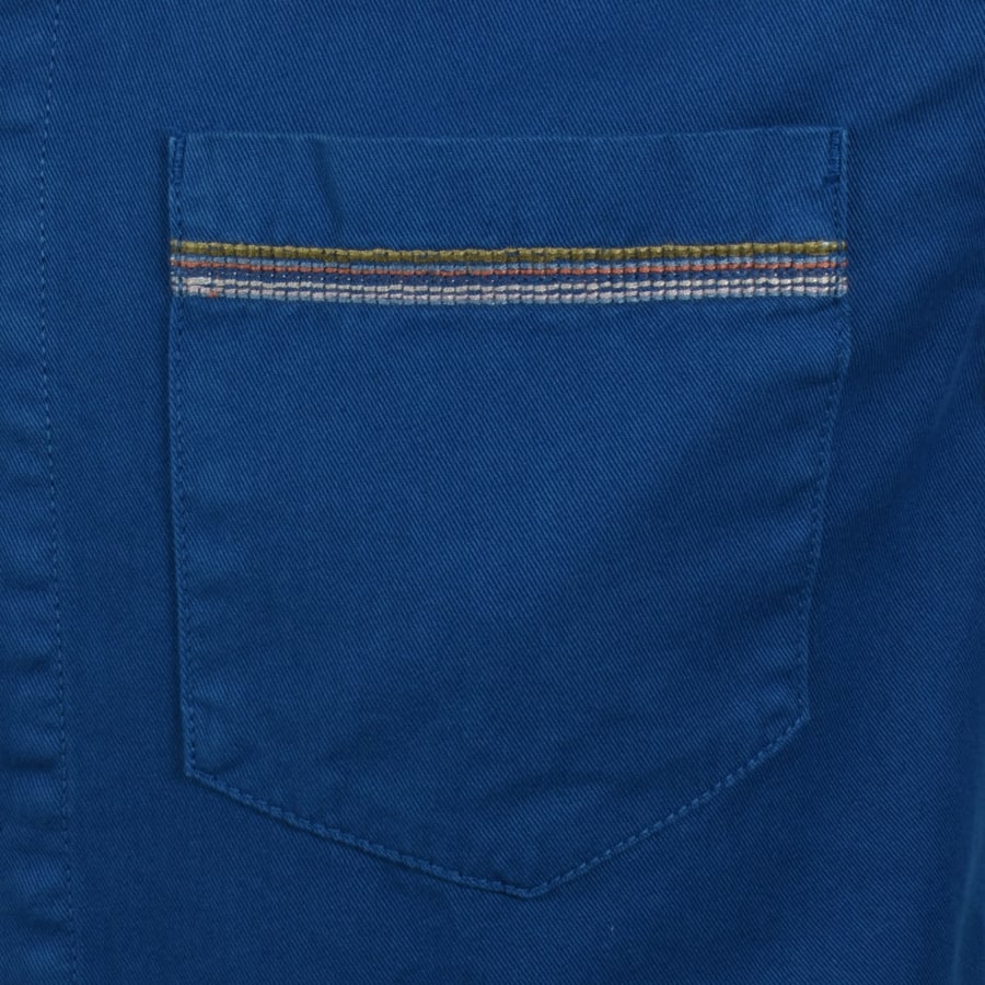 Image number 3 for Paul Smith Casual Fit Overshirt Blue