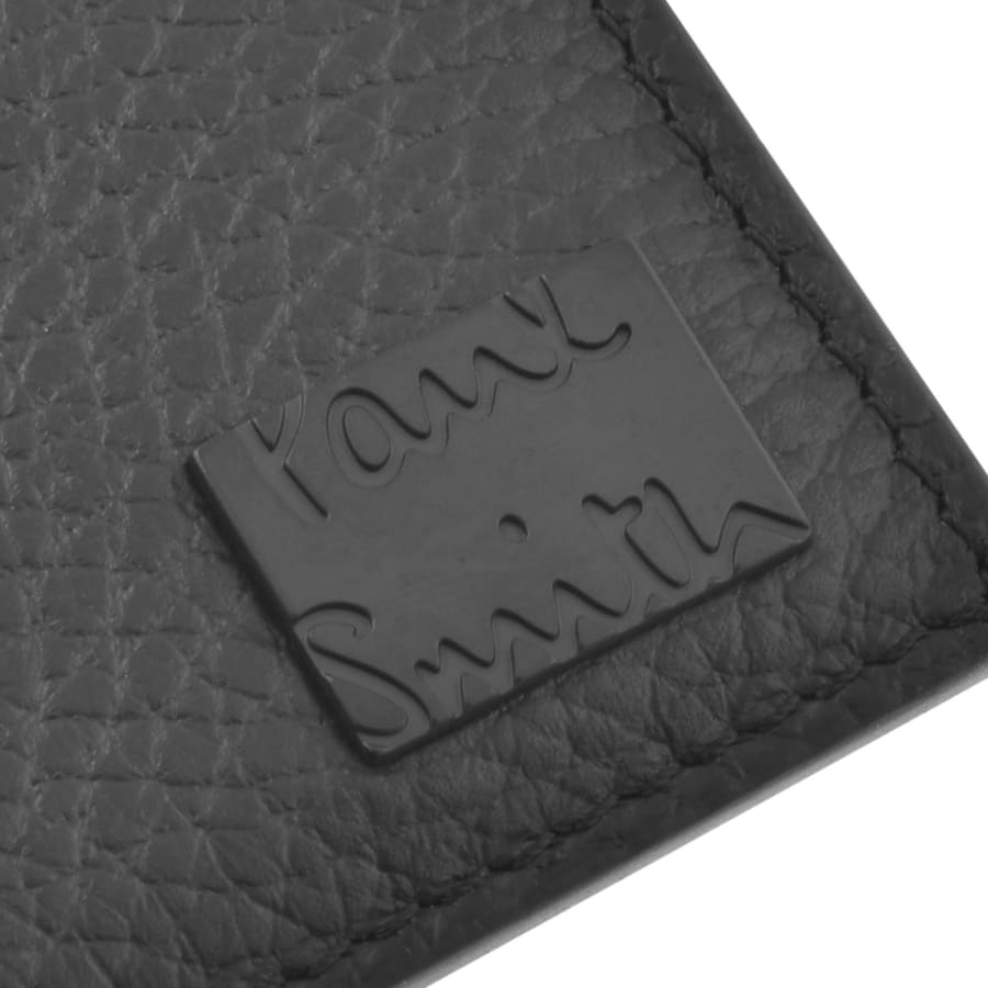 Image number 3 for Paul Smith Logo Card Holder Black
