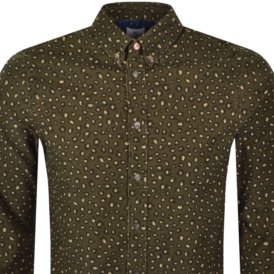 Image number 2 for Paul Smith Long Sleeve Shirt Green