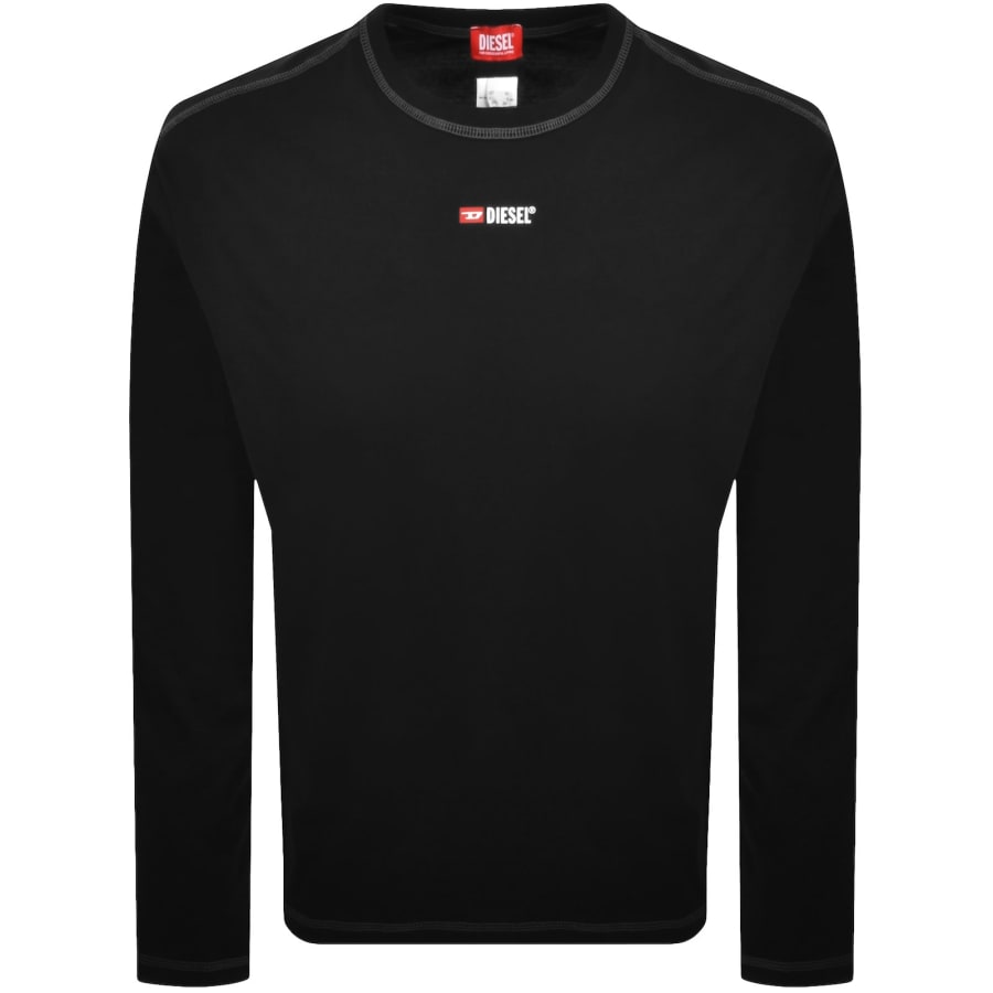 Image number 2 for Diesel Nolan Core Pyjama Set Black