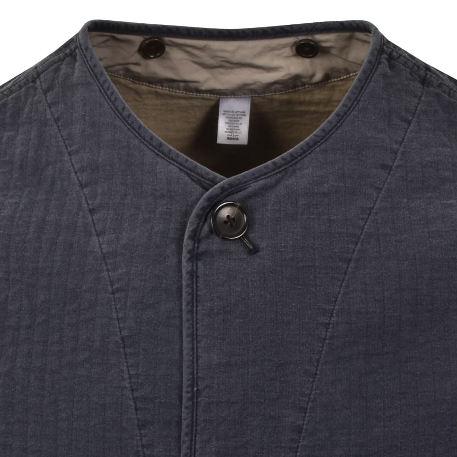 Image number 4 for Paul Smith Removable Collar Jacket Blue