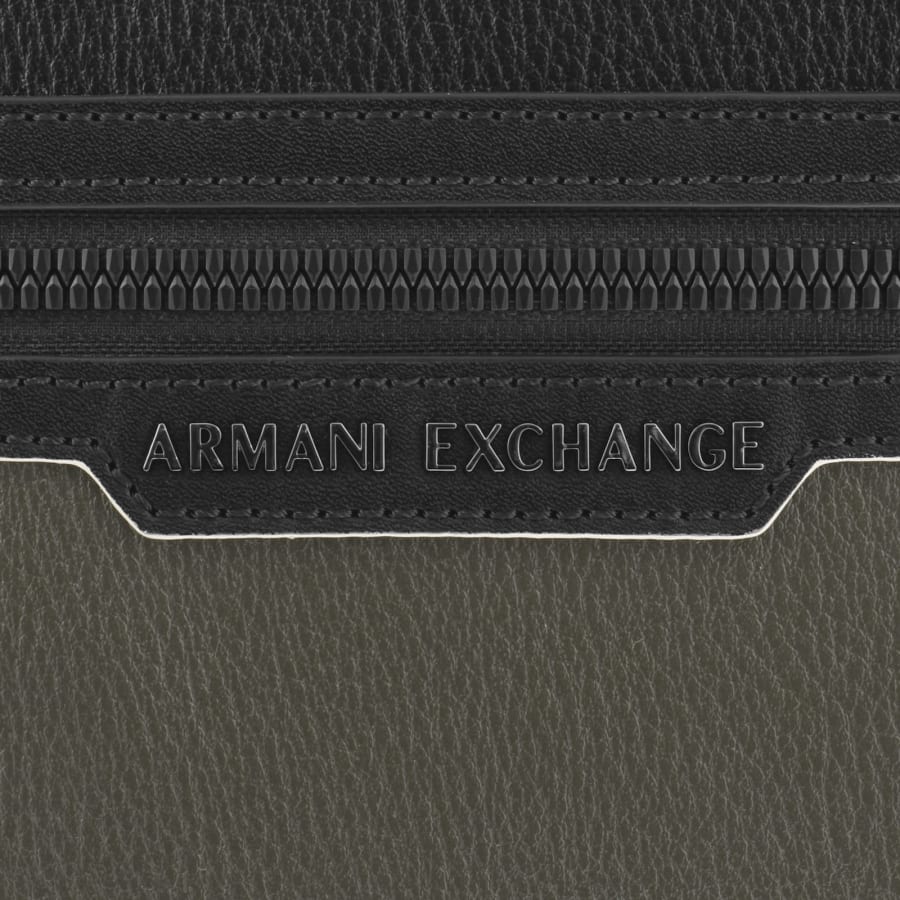 Image number 3 for Armani Exchange Messenger Bag Sage Green
