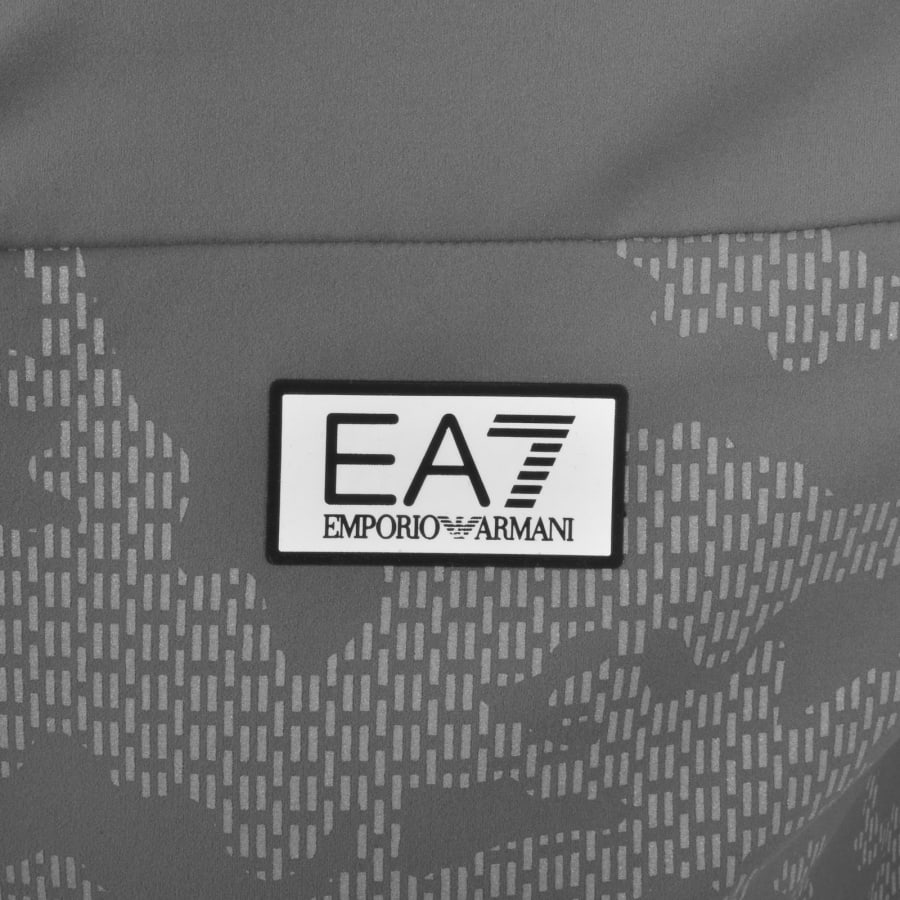 Image number 3 for EA7 Emporio Armani Full Zip Hoodie Grey