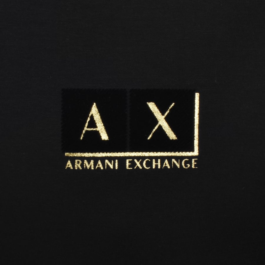 Image number 3 for Armani Exchange Logo Sweatshirt Black