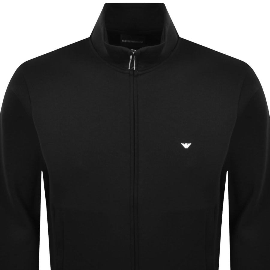 Image number 2 for Emporio Armani Full Zip Sweatshirt Black