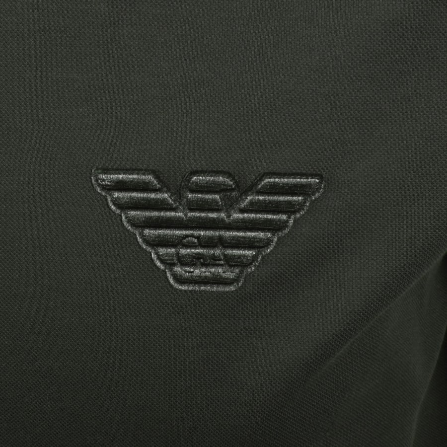 Image number 3 for Emporio Armani Logo T Shirt Green