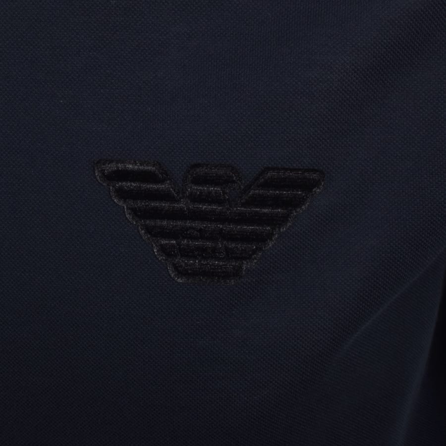 Image number 3 for Emporio Armani Logo T Shirt Iconico Navy