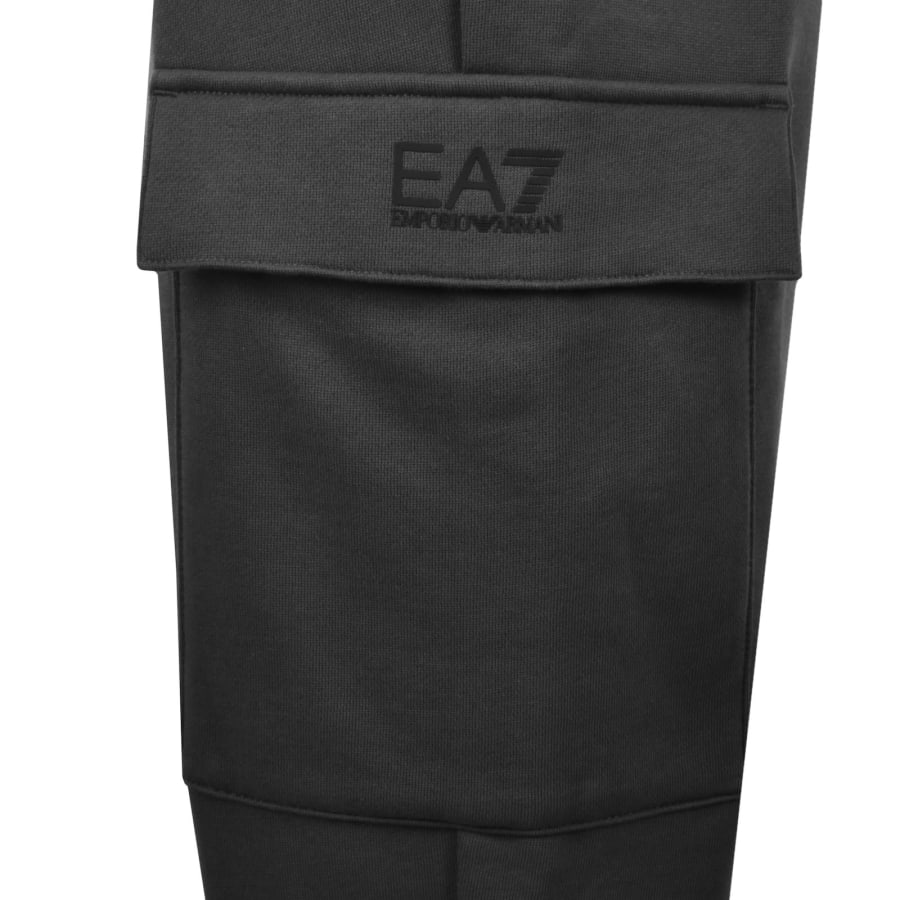 Image number 4 for EA7 Emporio Armani Cargo Jogging Bottoms Grey