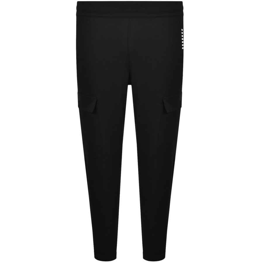 Image number 3 for EA7 Emporio Armani Cargo Jogging Bottoms Black