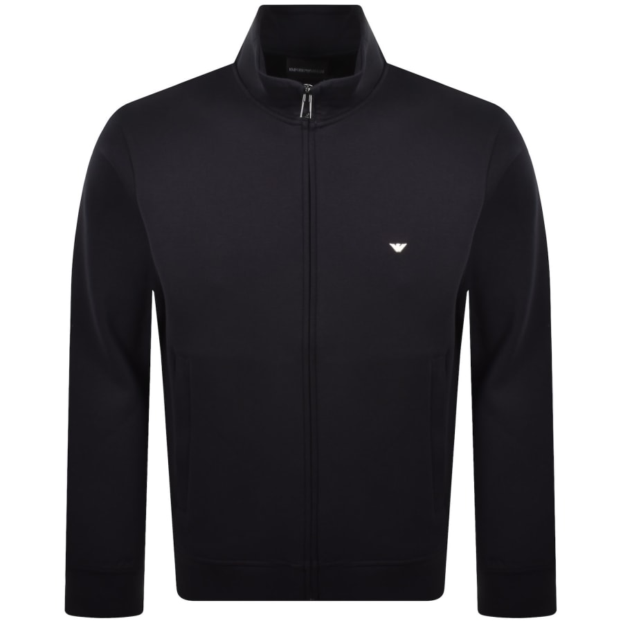Image number 1 for Emporio Armani Full Zip Sweatshirt Navy