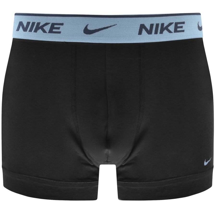 Image number 2 for Nike 3 Pack Everyday Trunks Black