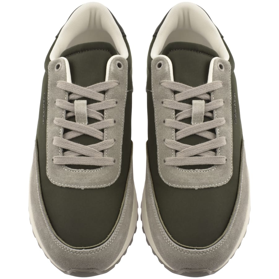 Image number 3 for Calvin Klein Repreve Mix Trainers Grey