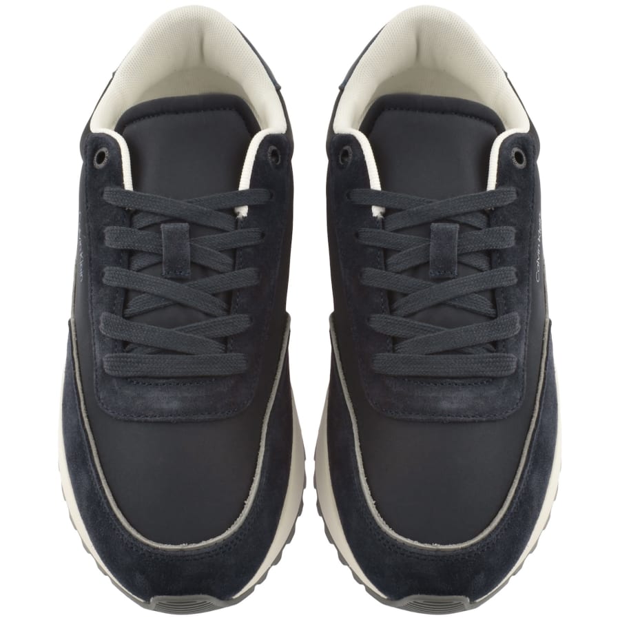 Image number 3 for Calvin Klein Repreve Mix Trainers Navy