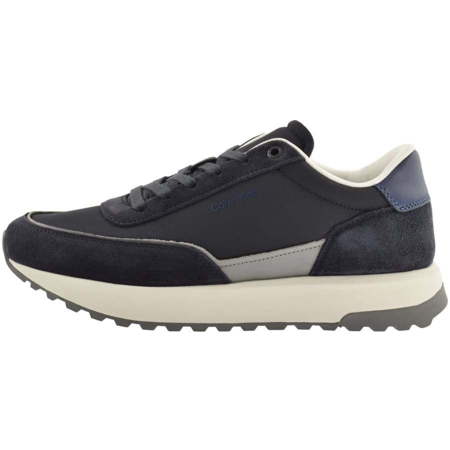 Image number 1 for Calvin Klein Repreve Mix Trainers Navy