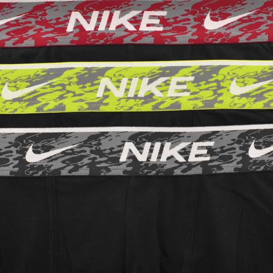 Image number 5 for Nike Everyday 3 Pack Boxer Briefs Black