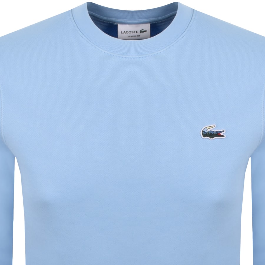 Image number 2 for Lacoste Croc Badge Sweatshirt Blue