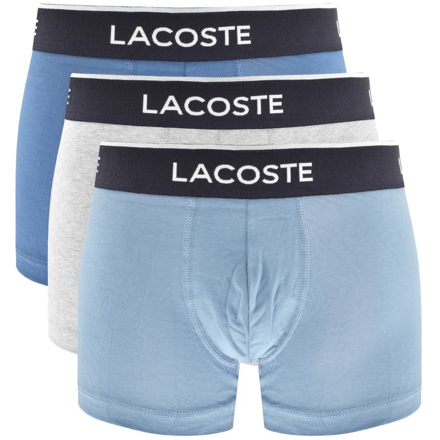Image number 1 for Lacoste Underwear 3 Pack Trunks