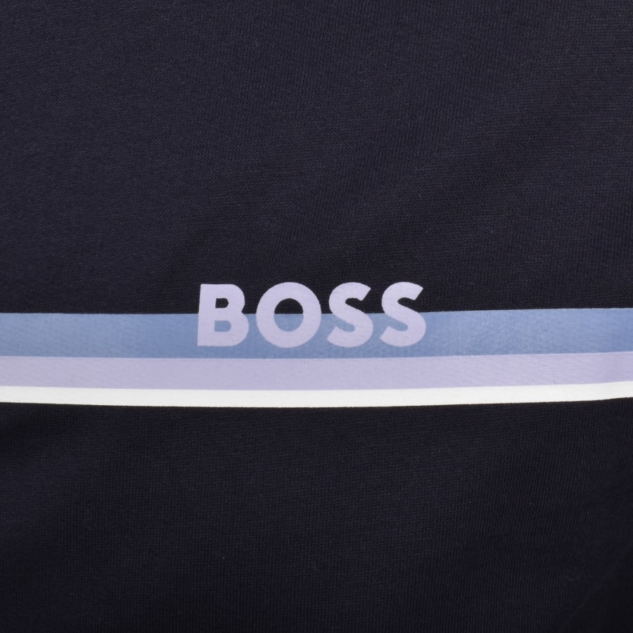 Image number 3 for BOSS Authentic Full Zip Sweatshirt Navy