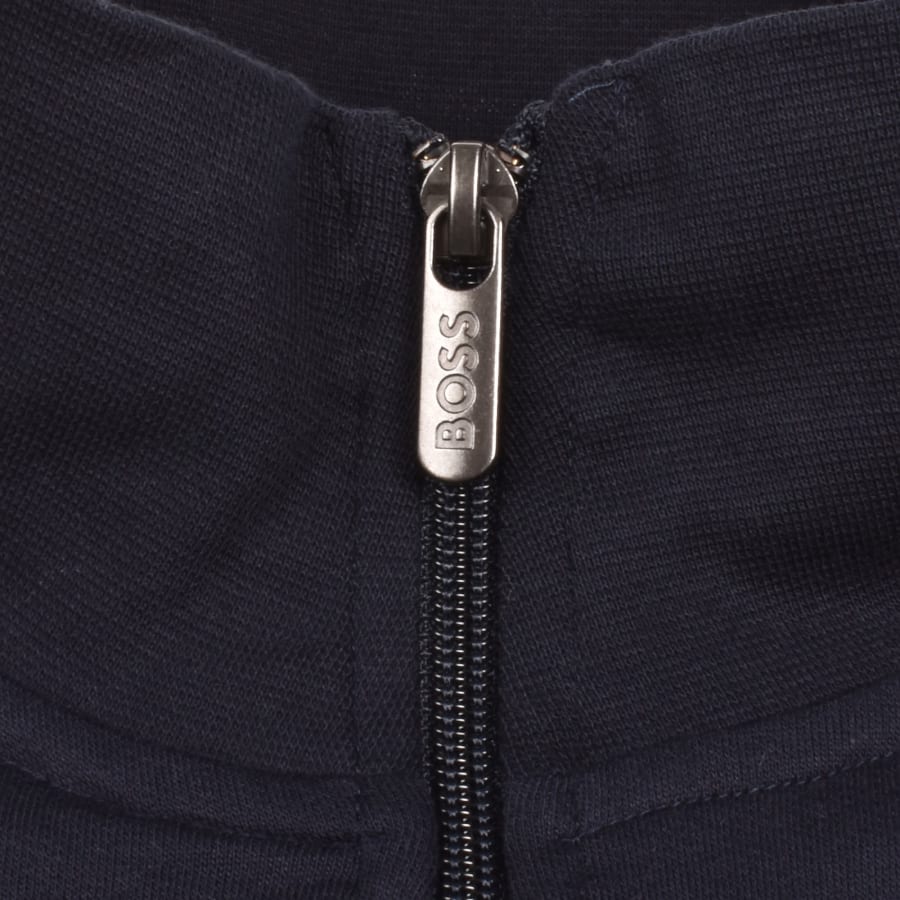 Image number 4 for BOSS Authentic Full Zip Sweatshirt Navy