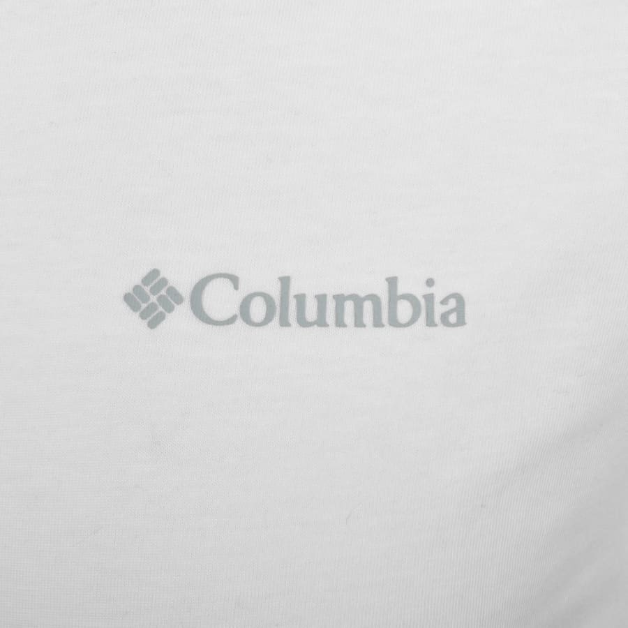 Image number 4 for Columbia Rapid Ridge Back Graphic T Shirt White