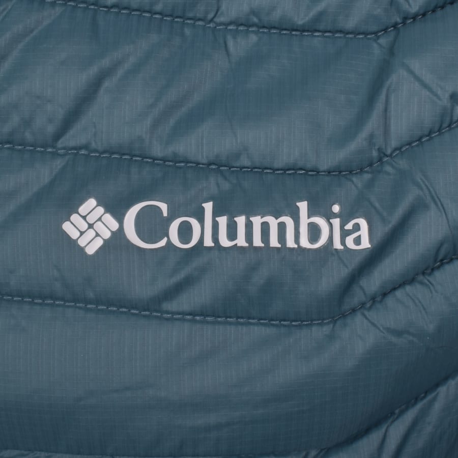 Image number 3 for Columbia Powder Pass Hybrid Gilet Blue