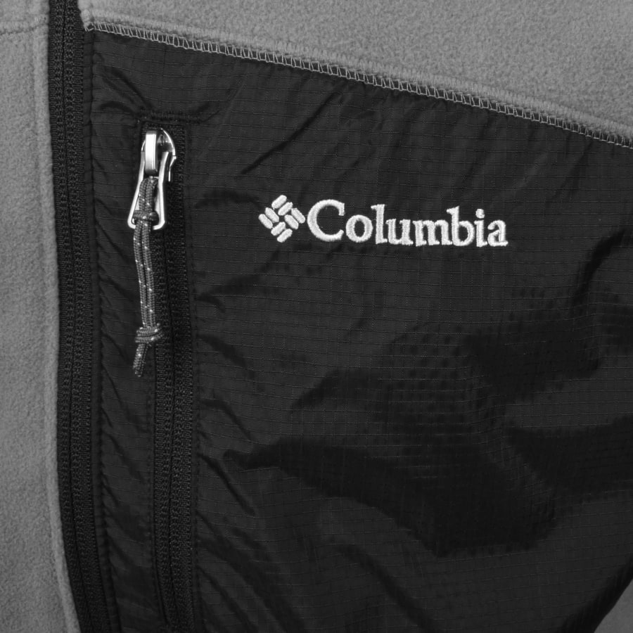 Image number 3 for Columbia Fast Trek Full Zip Fleece Grey