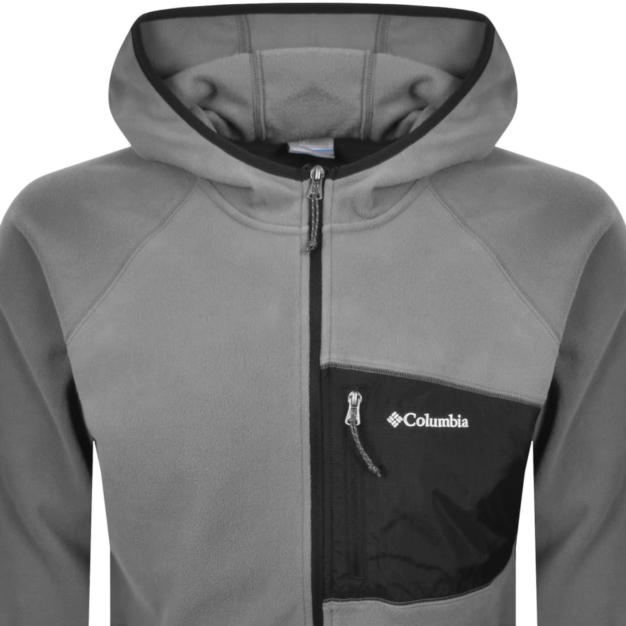Image number 2 for Columbia Fast Trek Full Zip Fleece Grey