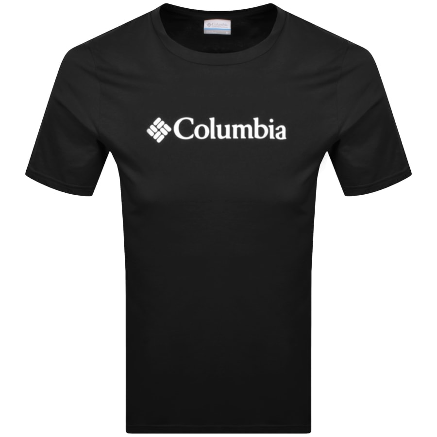 Image number 1 for Columbia Basic Logo T Shirt Black
