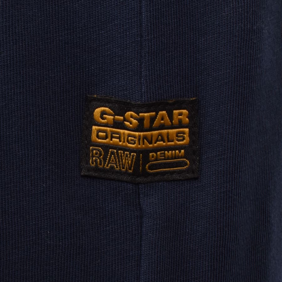 Image number 4 for G-Star Lash Logo T Shirt Sartho Blue