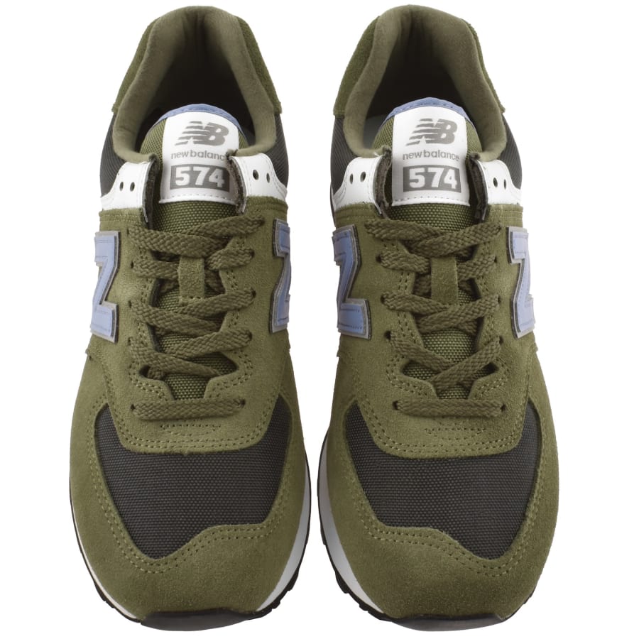 Image number 3 for New Balance 574 Trainers Green