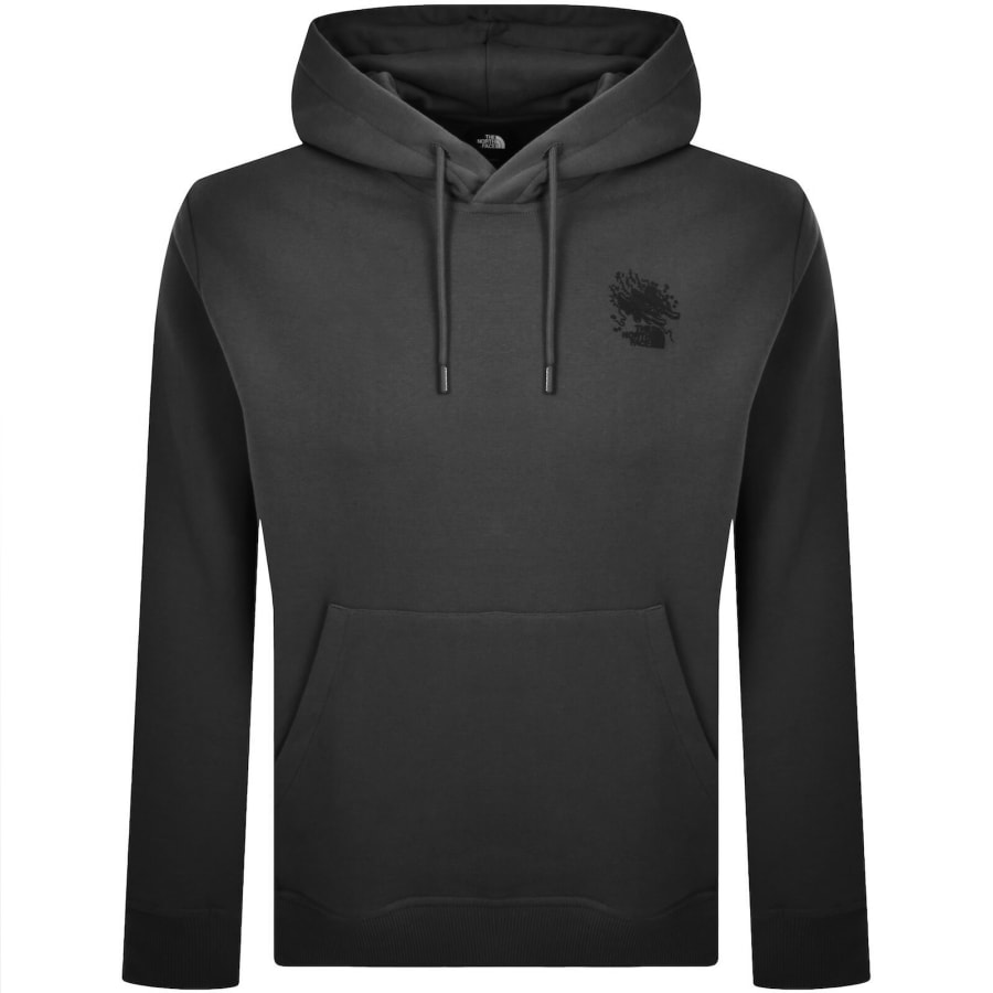 Image number 2 for The North Face Powder Days Hoodie Grey