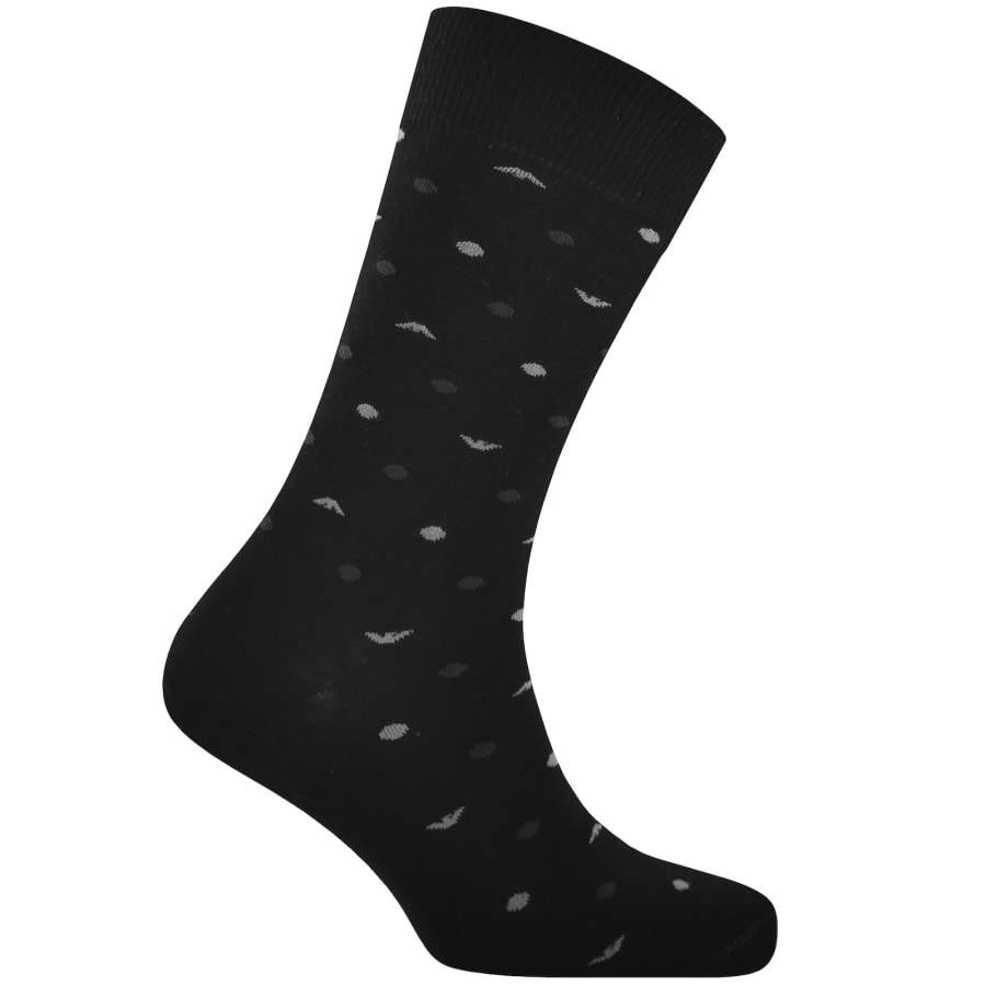 Image number 3 for Emporio Armani 3 Pack Socks Black