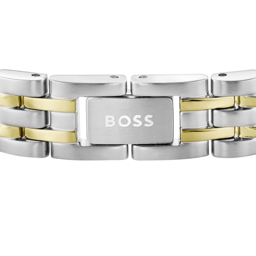Image number 3 for BOSS Owan Link Bracelet Silver