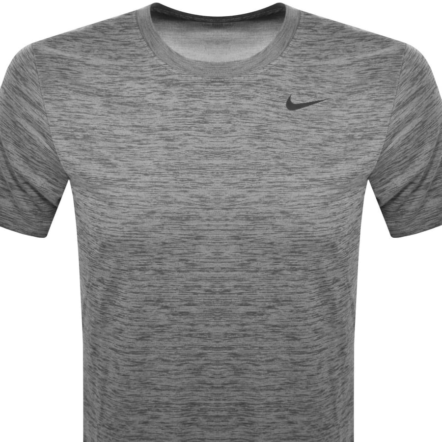 Image number 2 for Nike Training Dri Fit T Shirt Grey