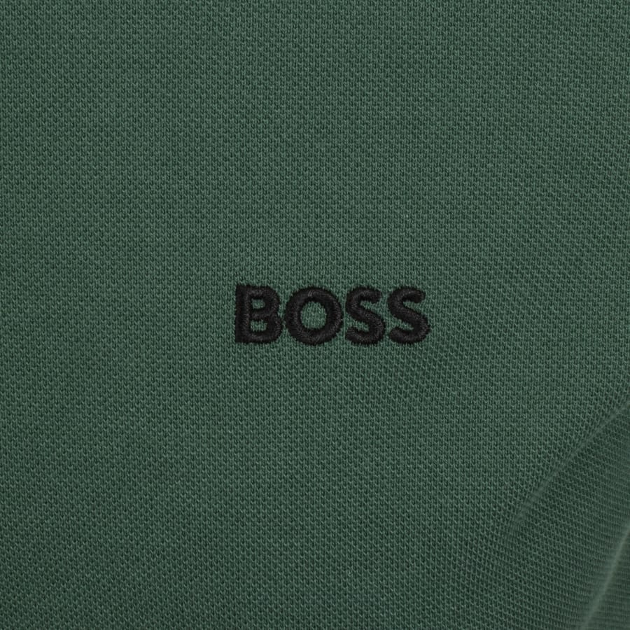 Image number 3 for BOSS Paddy Polo T Shirt Open Green
