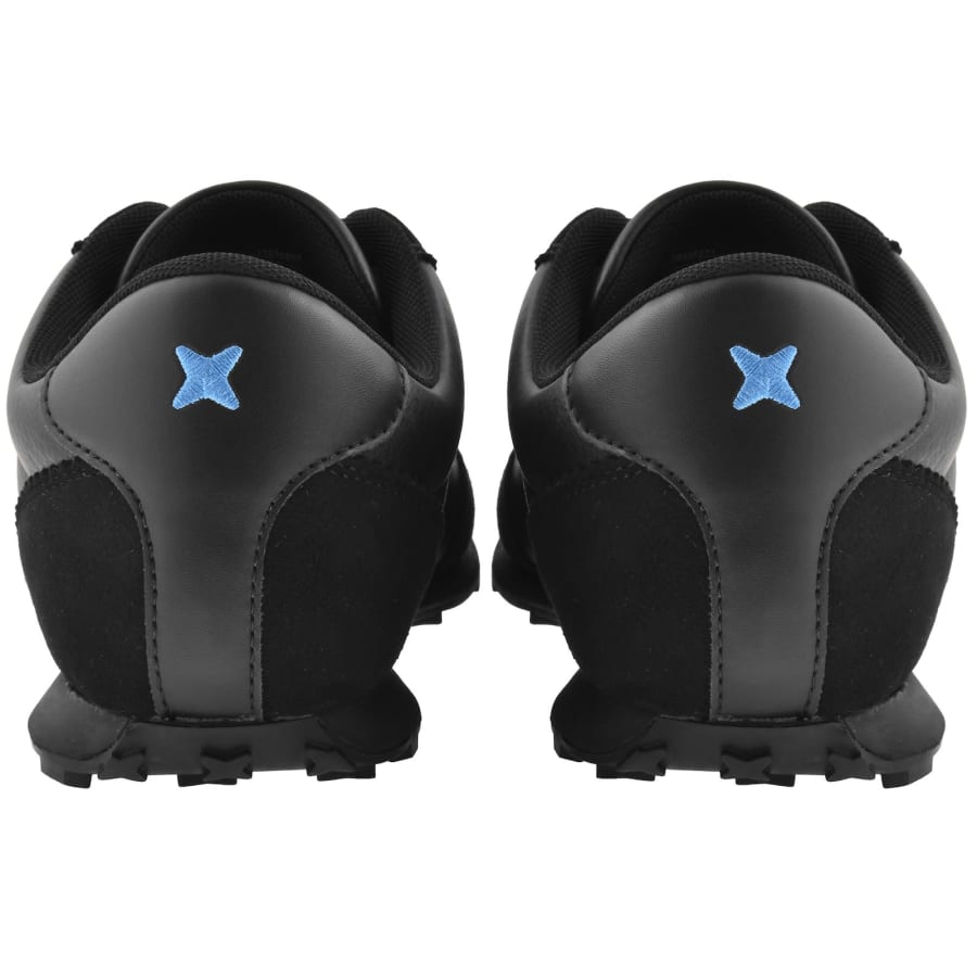 Image number 2 for HUGO Blue Jared Running Trainers Black