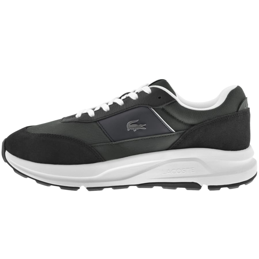 Image number 1 for Lacoste Run Set Trainers Dark Grey