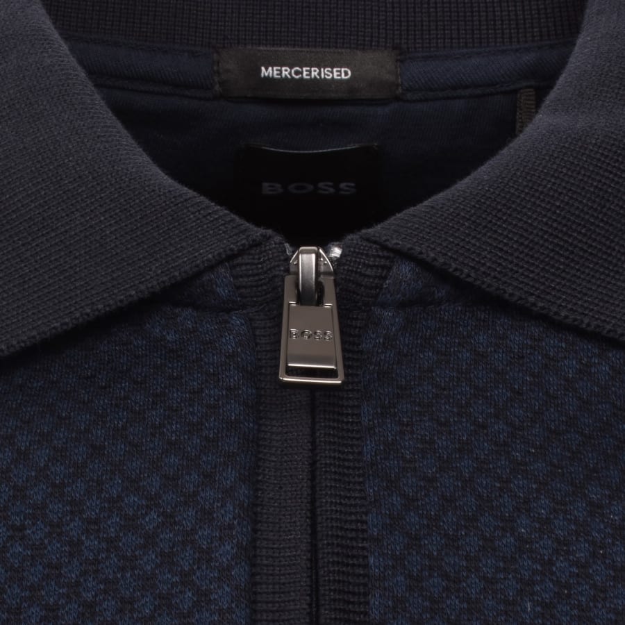 Image number 4 for BOSS Peduzzi 06 Polo T Shirt Navy