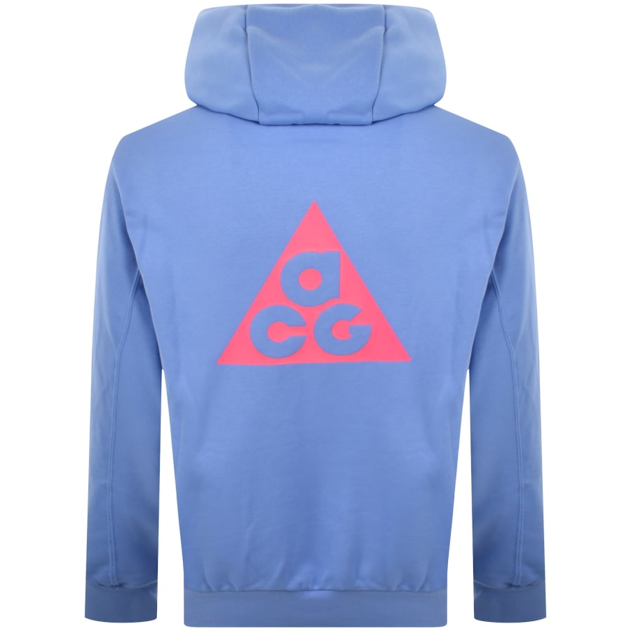 Image number 5 for Nike ACG Dri Fit Magic Hour Hoodie Blue
