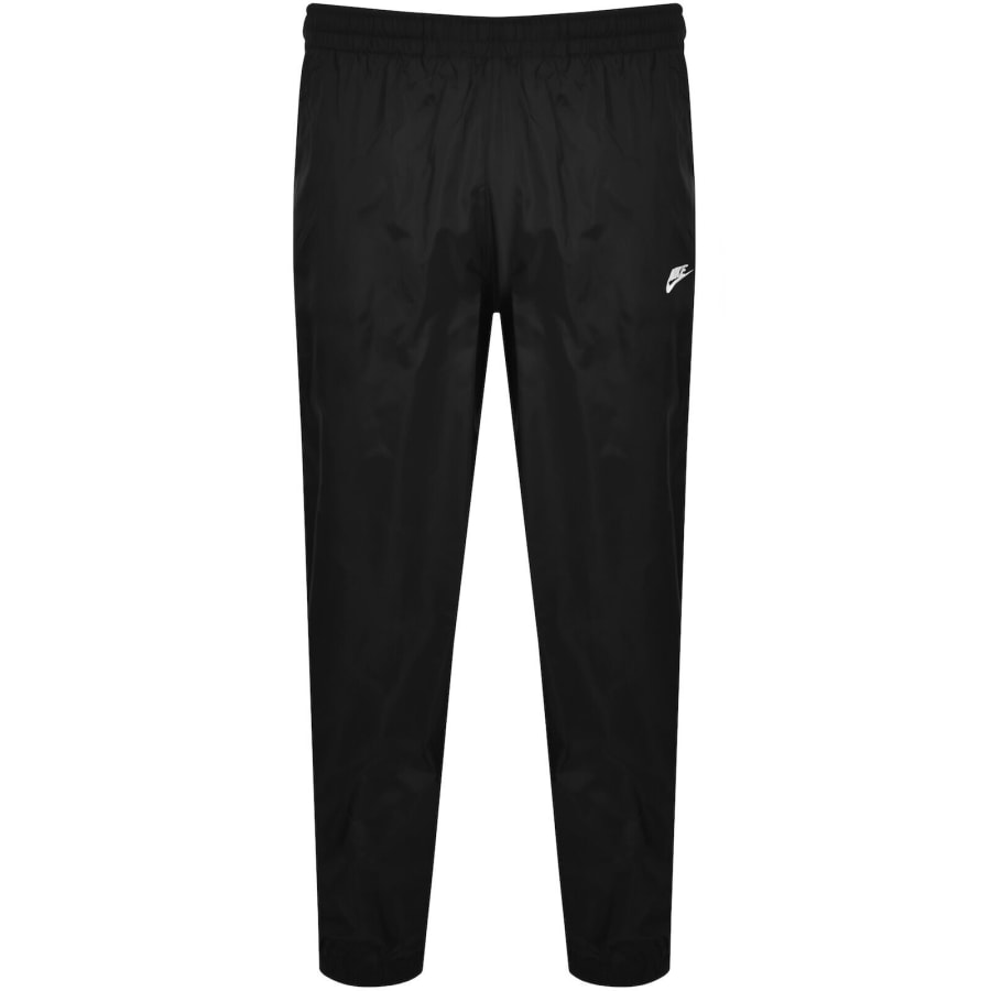 Image number 3 for Nike Club Woven Tracksuit Black