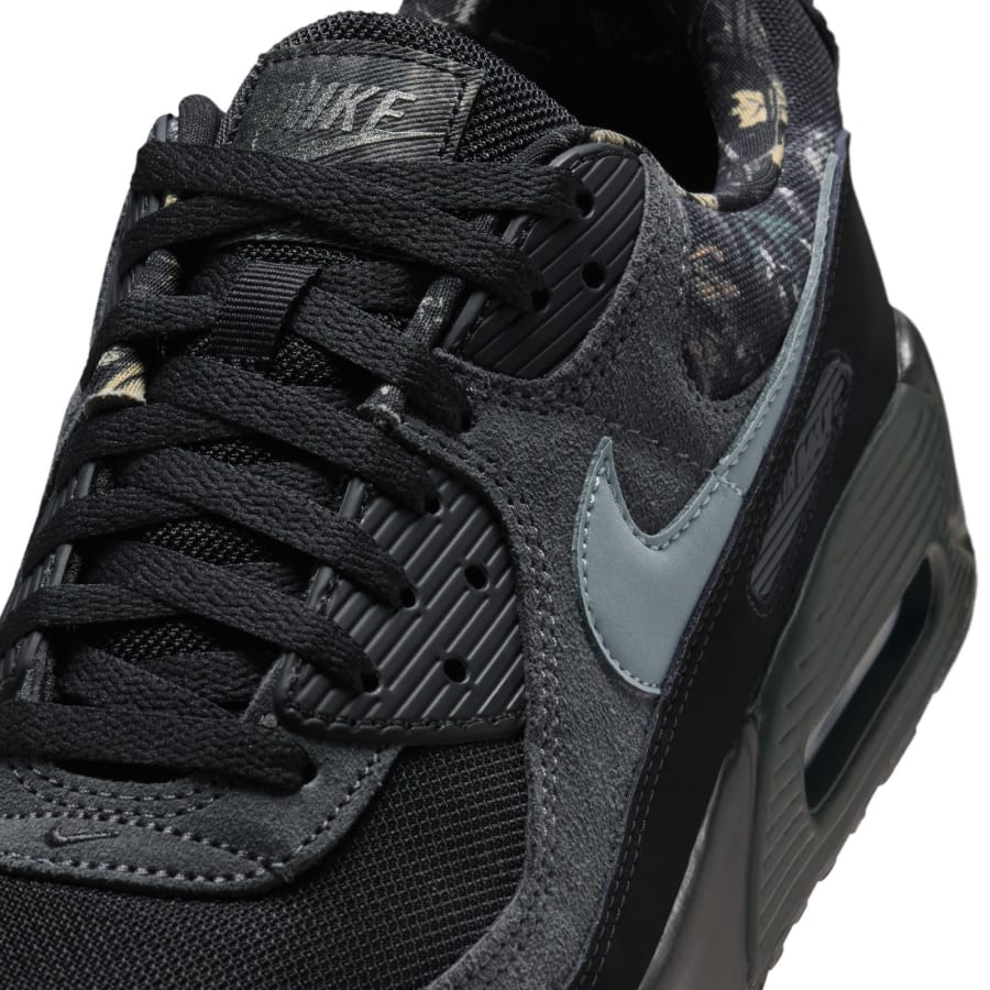 Image number 5 for Nike Air Max 90 Trainers Black