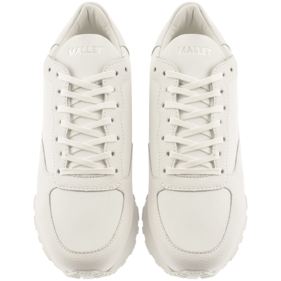 Image number 3 for Mallet Popham Trainers White