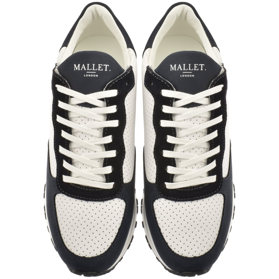Image number 3 for Mallet Popham Trainers Navy