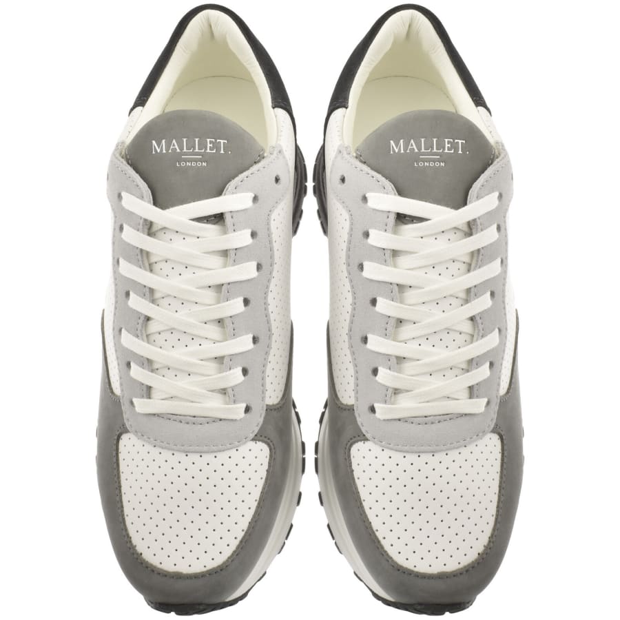 Image number 3 for Mallet Popham Trainers Grey