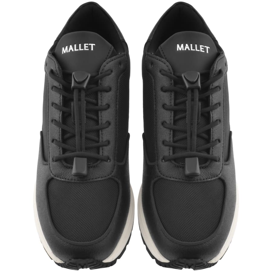 Image number 3 for Mallet Popham Lite Trainers Black