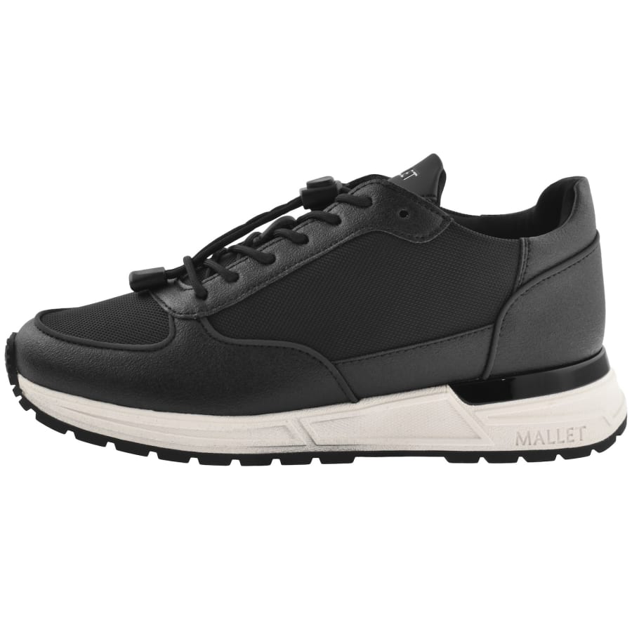 Image number 1 for Mallet Popham Lite Trainers Black