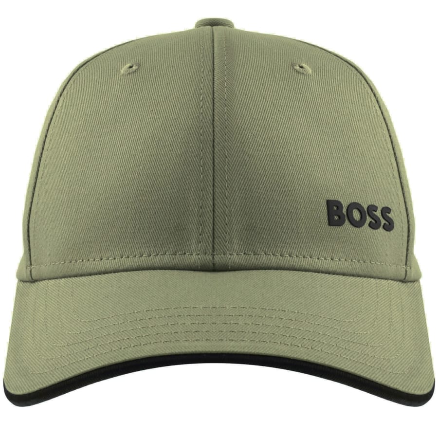 Image number 1 for BOSS Bold Baseball Cap Green