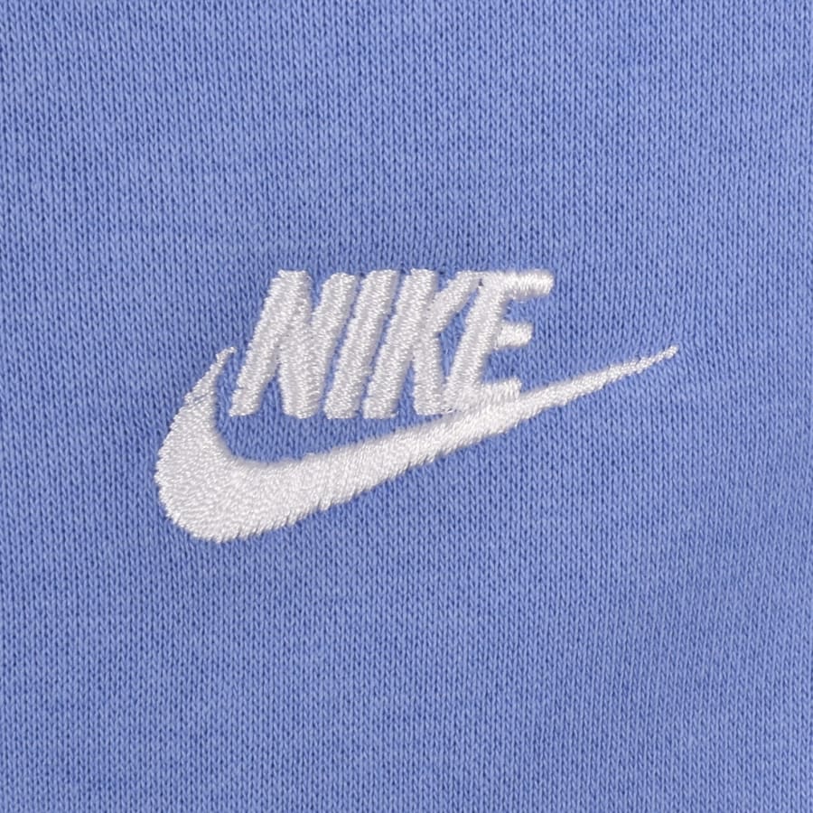 Image number 3 for Nike Club Hoodie Blue